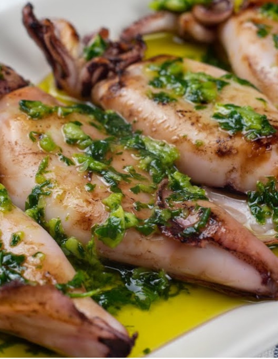 Chipirón a la plancha de Tapería Ambi