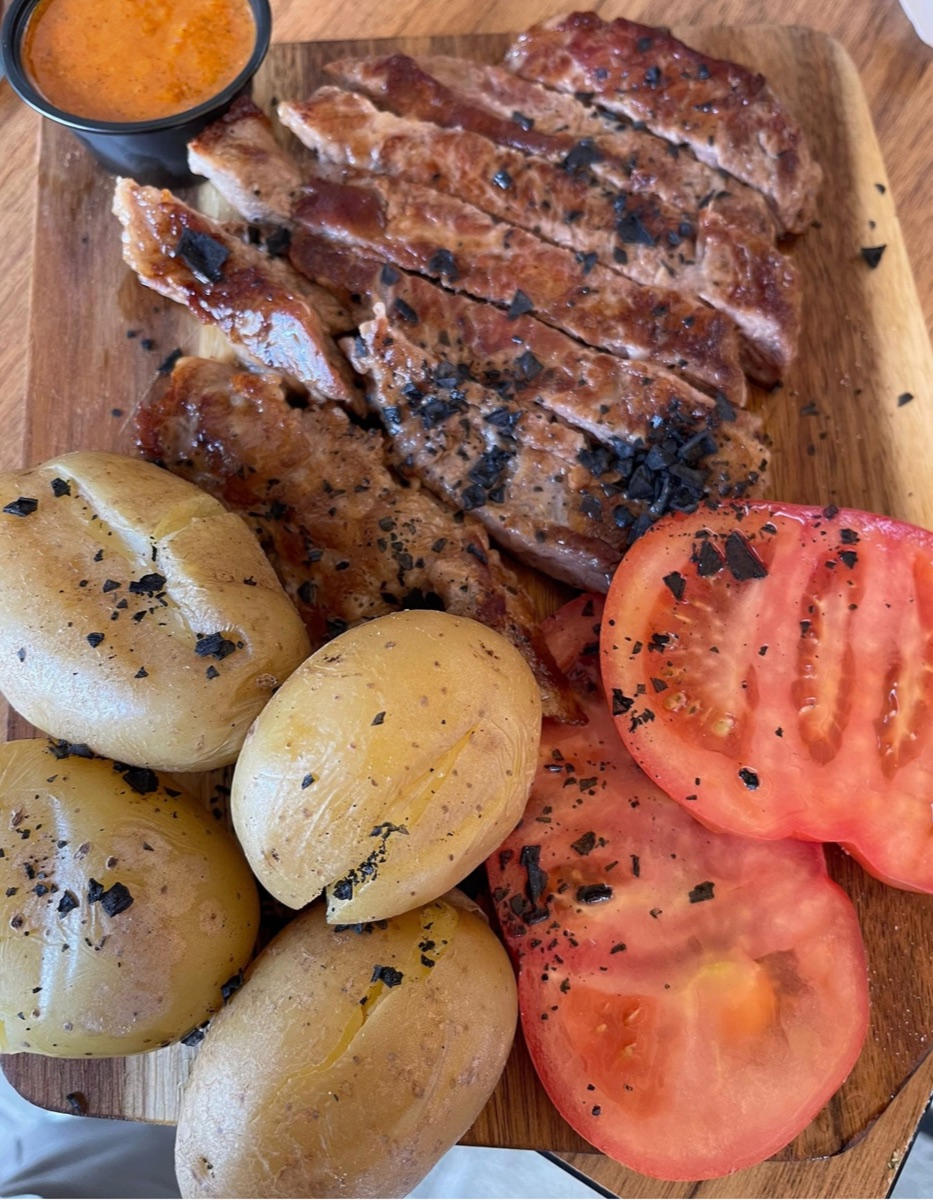 Solomillo ibérico a la plancha de Tapería Ambi